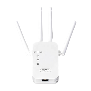 Igrentech Draadloze <span class=keywords><strong>Wifi</strong></span> Repeater Extender Dual Merk 2.4G 5Ghz Ac 1200Mbps 60-80M Dekking Wi-Fi Versterker Signaalbooster - Product Image 1