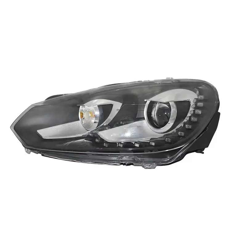 Gruppo luci fari fari KSEEK Auto luce frontale Hid Hid lampada frontale allo xeno per VW Golf 6