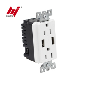 热卖5V 4.0A <span class=keywords><strong>USB</strong></span>插头插座壁挂式<span class=keywords><strong>USB</strong></span>插座