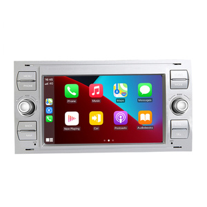 AutoRadio 2 Din Android 14 for Ford Focus 2 Ford Fiesta Mondeo 4 C-Max S-Max FusionTransit KugaマルチメディアGPSナビゲーションオーディオ - Product Image 1