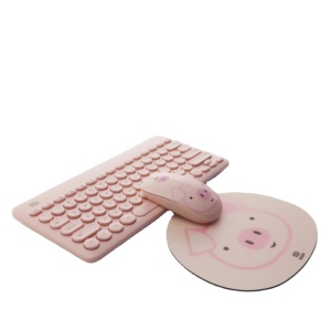 EK6210 <strong>Keyboard</strong> Typewriter Style 2.4G <strong>Wireless</strong> <strong>Keyboard</strong> With Keycaps Mechanical - Product Image 2