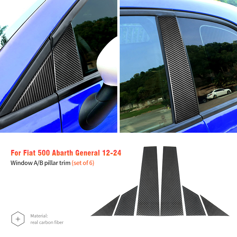 Garniture de pilier fenêtre A/B (série de 6)