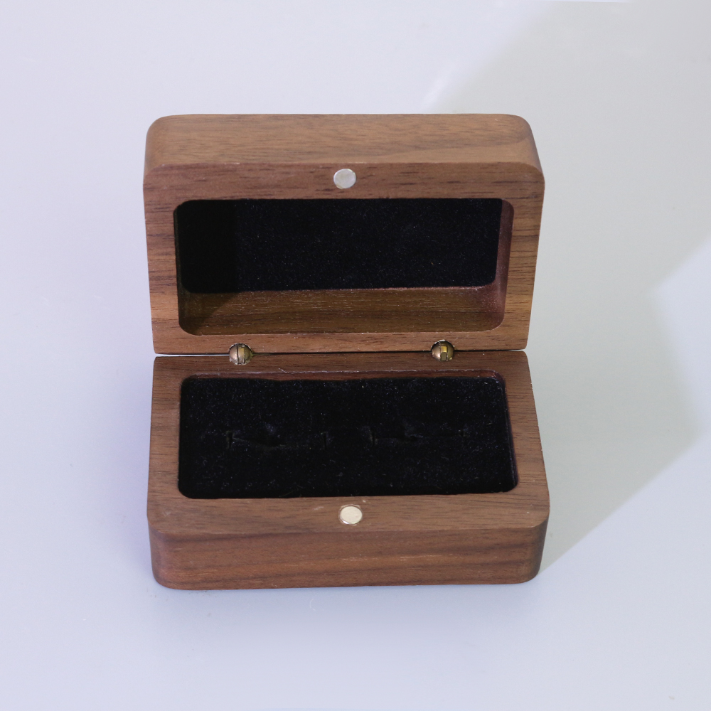 4# 70*45*34mm Wooden Cufflink Box