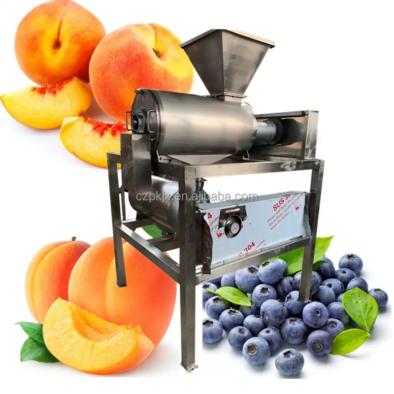 Máquina de fazer polpa de suco de manga, espremedor de frutas, máquina de extração de polpa de frutas