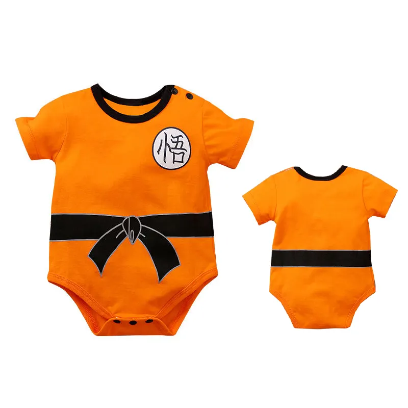 Neugeborene Baby Kleidung Set Baby Boy Stram pler Sets Baumwolle Cartoon Anime Style Infant Pyjamas Set