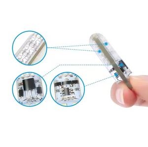 LANSEKO renkli T10 194 Remote RGB uzaktan kumanda ile LED ampuller 12V yanıp sönen ve renk değişimi fonksiyonu için araba Dome harita işıklar - Product Image 5