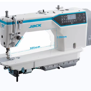 Mağazada en iyi JACK A8 tek masa ile iğne dikiş makinesi endüstriyel Lockstitch dikiş makinesi - Product Image 1