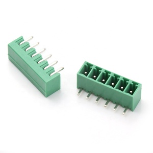 Conectores de bloque de terminales enchufables, 6 pines, ángulo recto, macho y hembra, 3,81mm - Product Image 3