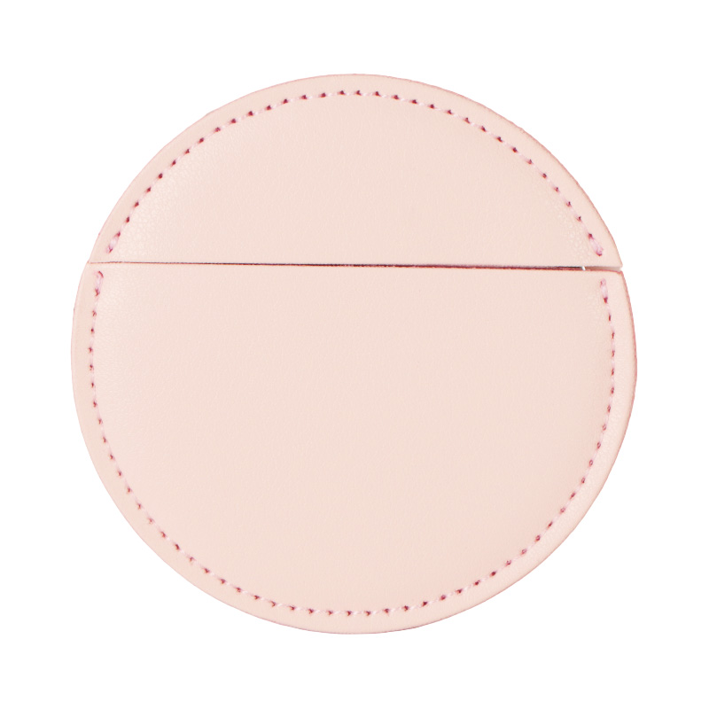 Pink PU Leather Mirror