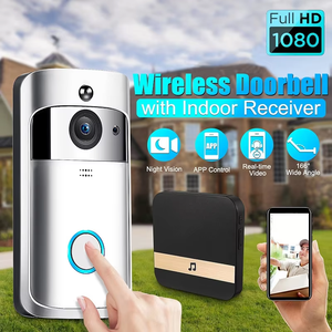 Wifi Llamadas Audio Video Visual Timbre Intercomunicador Anillo inteligente Cámara Seguridad para el hogar Timbre de puerta para apartamento - Product Image 2