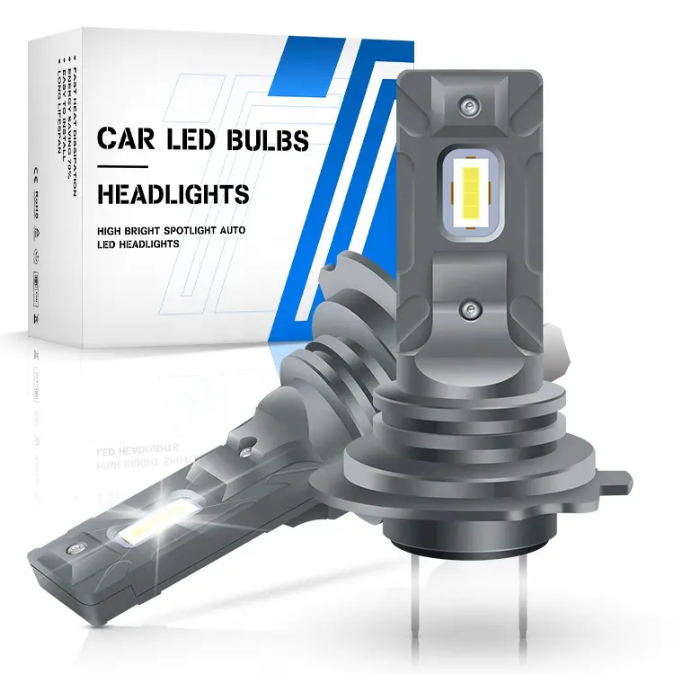 Lampu depan Led H7 Mini baru 6000k 10000lm 30w bohlam lampu Led otomatis untuk lampu depan Led mobil