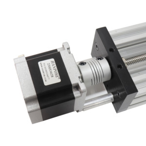 HPV7 efficace da viaggio vite a sfera da 100mm T8 * 2MM guida lineare Cnc Kit Router asse Z con motore Nema23 3D stampante movimento lineare - Product Image 4