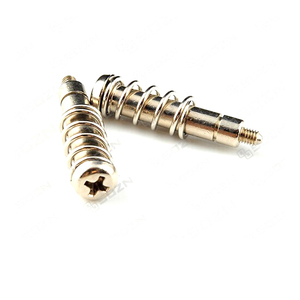 Sistema de medición métrica con resorte de tornillo de hombro hexagonal Phillip de acero inoxidable/latón XLL