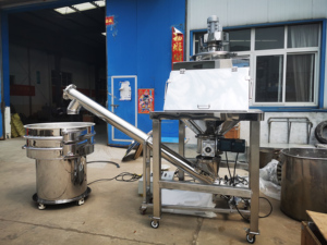 DZJX Automatic <strong>Unloading</strong> for 25Kg <strong>Paper</strong> Bags With Powder 50 Kg Bag Handling Unloader and Big Bag Discharge Station - Product Image 6