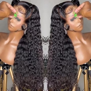 30 32 34 36 38 <strong>40</strong> Inch Deep Wave Wig Vendors Water and Body Wavy Mink Brazilian Hd Lace Front Human Hair Wigs for <strong>Black</strong> Women