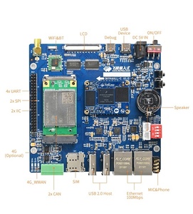 Schnelle Lieferung Kosten günstiges iMX6ULL Linux Development Board Kit in Industrie qualität mit 2 Ethernet-CAN