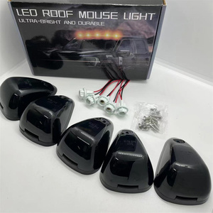 トラックピックアップ用のLed琥珀色警告トライアングルキャブマーカーカーサイドマウスシグナルライト - Product Image 4