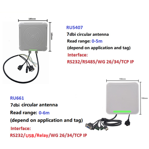 Sistema di controllo accessi di parcheggio Uhf lettore Rfid a lunga distanza 6m RS232 WG relè TCP/IP UHF lettore autonomo integrato nel Controller - Product Image 6