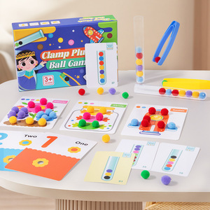 Plush Ball Kindergarten Teaching Tool Early Education Paper Toy for Color Recognition Hand Fine Motor <strong>Skills</strong> Training <strong>Test</strong>