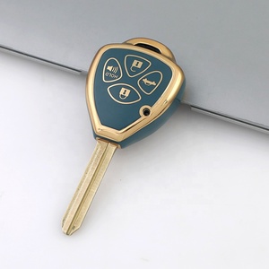 Altın hattı TPU anahtarlık Toyota Scion FR-S Avalon Corolla Matrix venza'nın kapakları 86 araba için anahtar kapak - Product Image 3