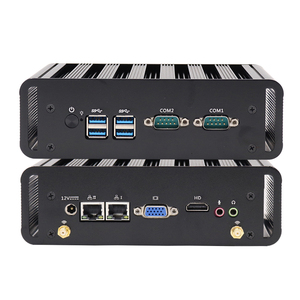 Doble 1000M LAN computadora Ubuntu integrado barebone sistema i5 5200U pc mini - Product Image 6