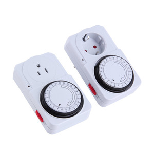 Weltweit EU Stecker 24 Stunde Programmierbare Mechanische Elektrische Stecker Programm Timer Netzschalter Energie Saver - Product Image 1
