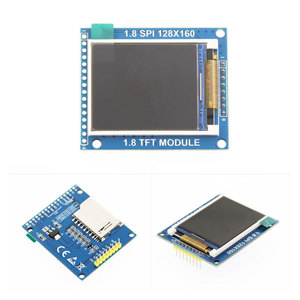 YXW 1.8 pollici SPI 128x160 TFT modulo Display LCD con Slot per schede SD per Arduinos