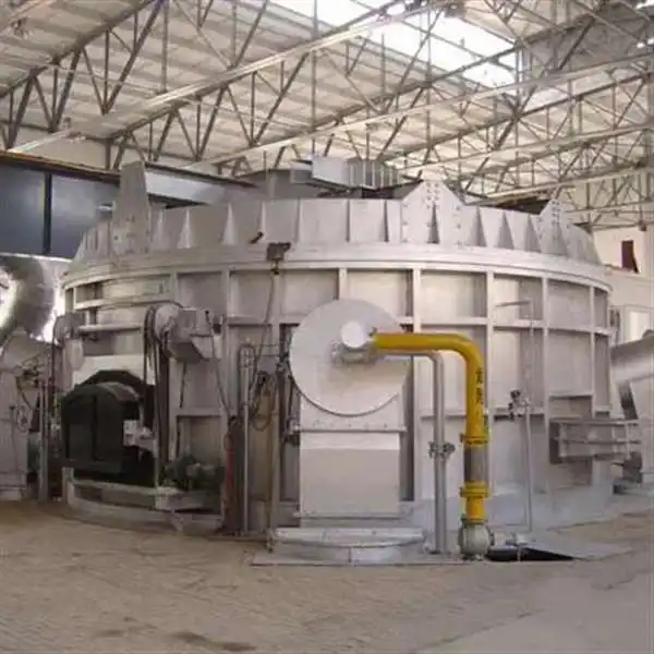 Mc capacità di fusione dei rottami di alluminio autopulenti di 150 kg forno di trattamento termico del forno di ricottura del consumo energetico