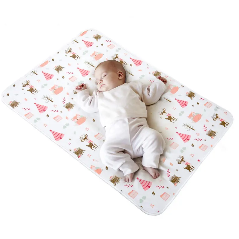 2023 רך כותנה מיטת רפידות רחיץ מיטת מצעים מזרן תינוק נייד יילוד שינוי כרית מחצלות