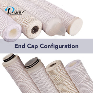 Darlly <strong>PP</strong> <strong>String</strong> Wound <strong>Filter</strong> Cartridge Wholesale Sediment Cotton <strong>Filter</strong> 10 Inch 5 Micron Osmosis Reverse Ro System Water - Product Image 2