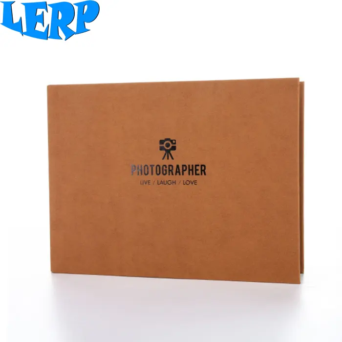 Lerp & Zelfklevende Fotoalbums Foto Voor Bruiloft Baby Geschenken Plakboek Custom Sticker Boek
