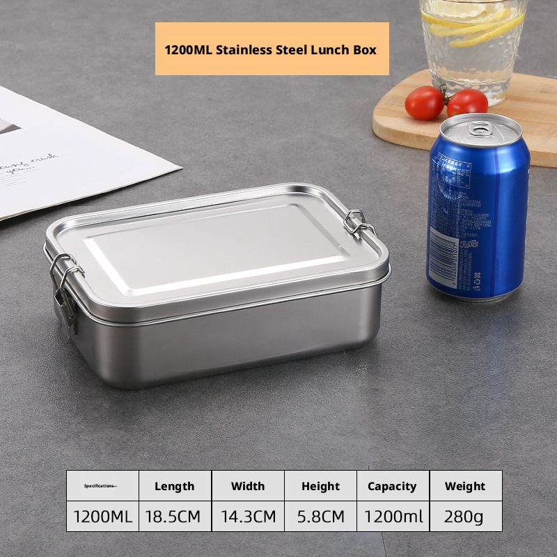 Silver 1200ml without divider