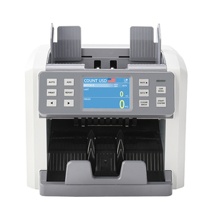 HL- P100 PopularTop Loading Dual CIS Multi-Currency <strong>Value</strong> Counter <strong>Mixed</strong> Denomination Bill Counter Money <strong>Counting</strong> Machine - Product Image 1