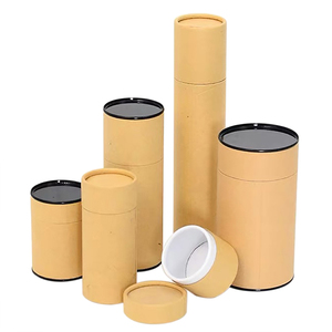 Yıldız ambalaj çevre dostu tüp ambalaj Eva ile özel renkli karton Pet Urns kağıt kutuları - Product Image 5
