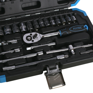 FIXTECプロフェッショナル修理キット46PCSメカニカルツールセット車修理ツールキットセットプラスチックボックス付き - Product Image 4