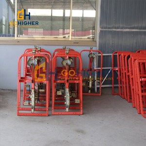 เปลแขวนพื้นแบบมีเชือกเท้าเหยียบ ZLP400,แท่นแขวน Andamios Colgantes Manuales สำหรับทำความสะอาดหน้าต่างภายนอกเปลไกว Zlp630 - Product Image 5