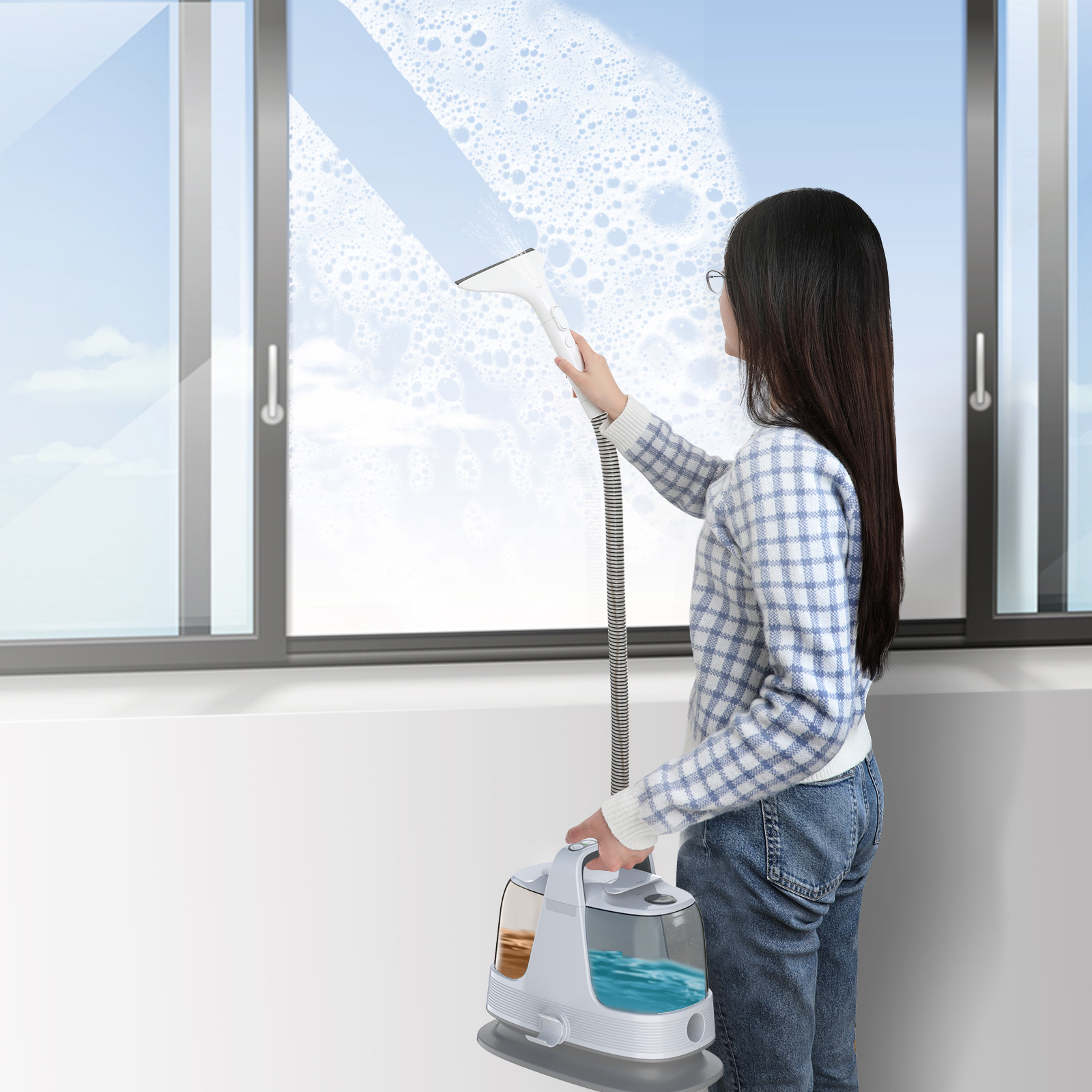 AC Wired Spot Cleaner, Stain Carpet Vacuum Cleaner, Pet Stain Eraser And Pet Washing Machine
