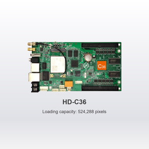 Huidu C16 sistema di controllo asincrono LED scheda di invio 384*320 px HD-C16 HD-C16C HD-C15 HD C16 HD-C36 HD-C36C con WIFI U-disk - Product Image 3