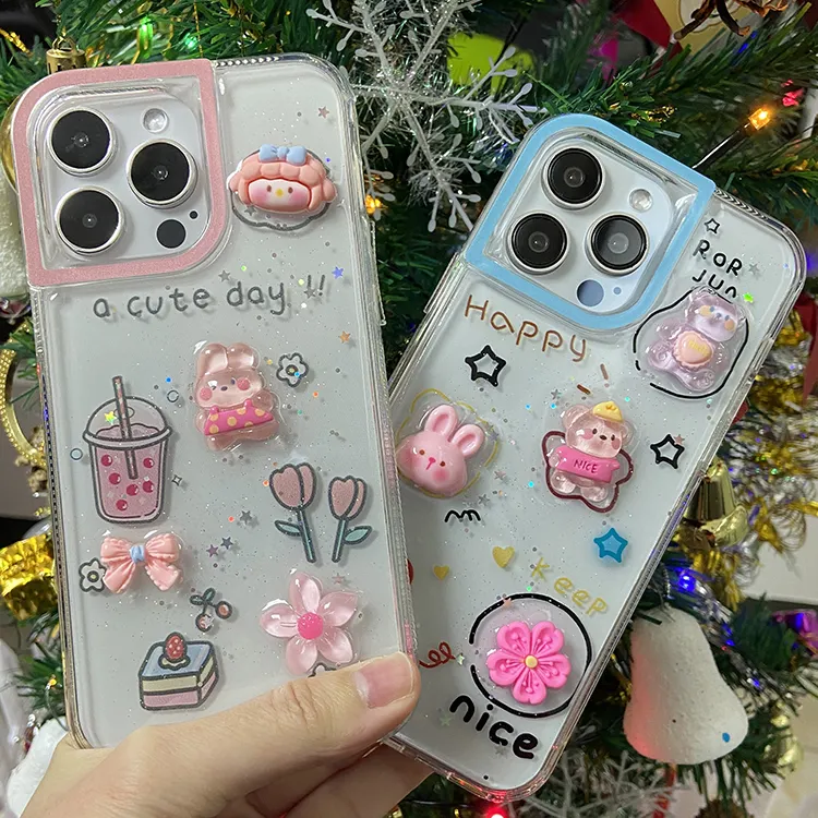 3d Cartoon Telefoonhoesjes Voor Alle Soorten Telefoon Schokbestendige Hoes Voor Motorola E22i E13 2023 G54 Power 5G G14 G23