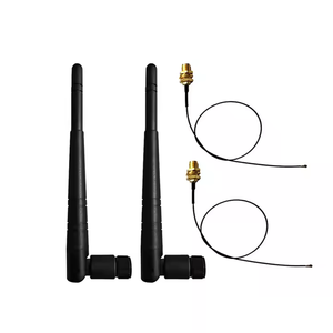 Geniş bant Wi-Fi ve IoT uygulamaları için 433mm U.FL kablo ile özelleştirilebilir 100 MHz iletişim antenleri - Product Image 2