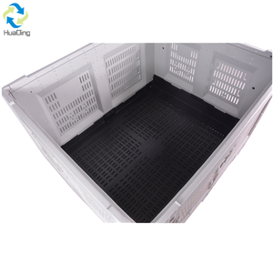HUADING Reciclaje Estándar Durable Plástico Contenedor a Granel Tamaño Euro Caja Plegable Apilable Almacenamiento Resistente - Product Image 3