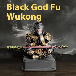 מיתוס שחור wukong קוף מלך גורל מודל מודל שרף ידידותי לסביבה קישוטי משחק עבור מסע דמות היד היקפית מערבה