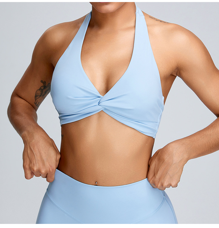 Blue-Bra