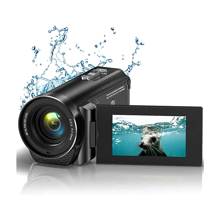 4k Экшн-камера HD Водонепроницаемая 56MP CMOS 4K 30fps Спортивная подводная видеокамера