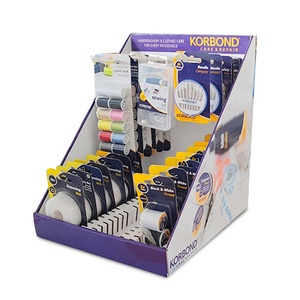 Arbeits platte Karton Zähler Display Boxen Haken Peg Tischplatte Karton Display Zähler Display Ständer Desktop - Product Image 2