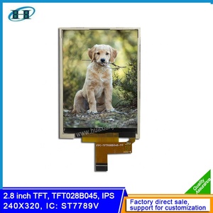 HXJ 0,96 "2,4" 2,8 "3,2" 3,5 "4" 4,3 "7" 10,1 pulgadas IPS TN TFT LCD Pantalla SPI RGB MCU Interfaz opcional - Product Image 3