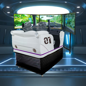 <strong>Dynamic</strong> Three Screen Automotive Driving <strong>Model</strong> Manufacturer of 55 Inch Large Screen Display Car Driving <strong>Simulator</strong> - Product Image 4