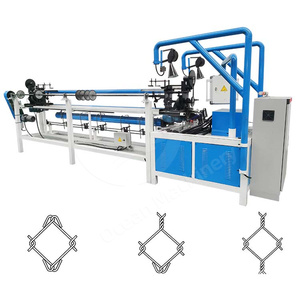 Máquina de fabricación de malla galvanizada de ciclón OCEAN, máquina de fabricación de red de hierro, máquina de cerca de eslabones de cadena completamente automática - Product Image 1