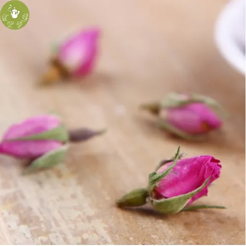 Органический китайский розовый травяной чай с лепестками роз/лучший сухой красный французский чай с розами