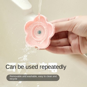 Blumenförmiger Starker Vakuum-Saughaken (3 Haken) Mehrzweck Kombinierbarer Toilettendeckel-Heber - Product Image 4